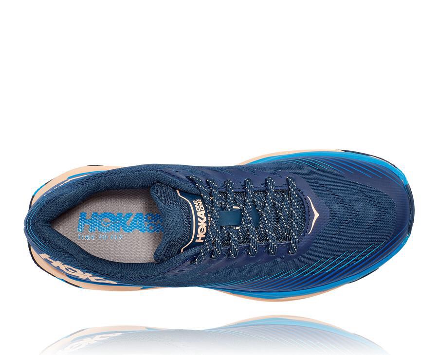 Hoka One One トレイルシューズ レディース 青 - トレント 2 - GQ4635728